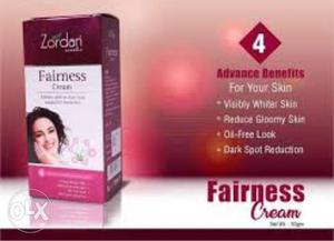 Fairness cream altos