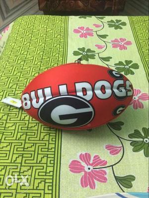 Georgia Bulldog Rugby ball BAG