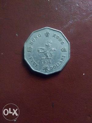 Hong Kong Five Dollar