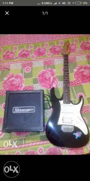 Ibanez Guitar and Amplifier