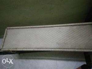 Iron bench n fiber knitted