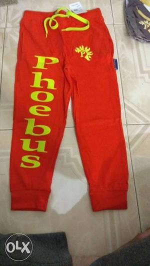 Kids Track Pants Sizes Available from 2 years to