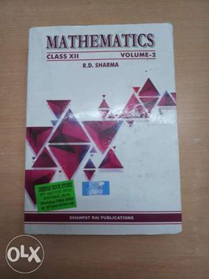 Mathematics Volume-2 Book