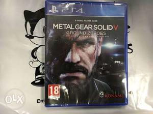 Metal gear solid 5 ground zeroes ps4 2 month old