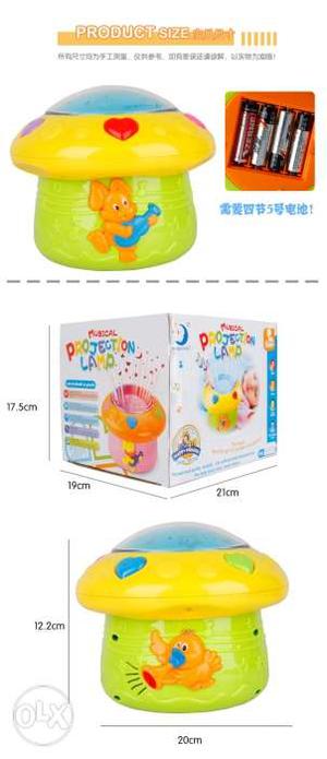 Musical Projection Lamp for kids - Brand