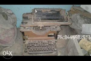 Old typewriter