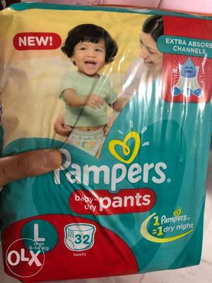 Pampers brand new large pants pack of 32
