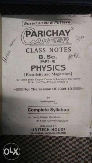 Physics Notes -BSc2 (Lucknow University)