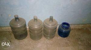 Plastic water containers