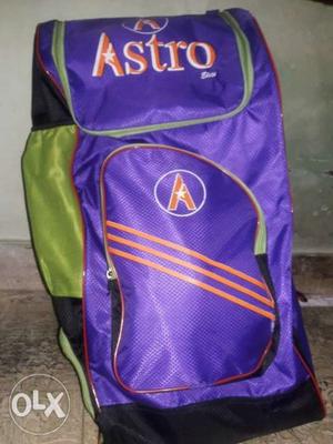Purple And Green Astro Backpack