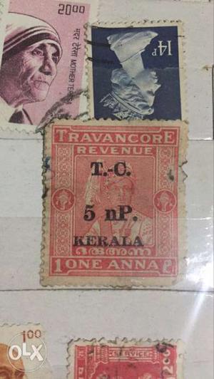 Several Postage Stamps