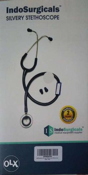 Silvery Stethoscope of IndoSurgicals Brand