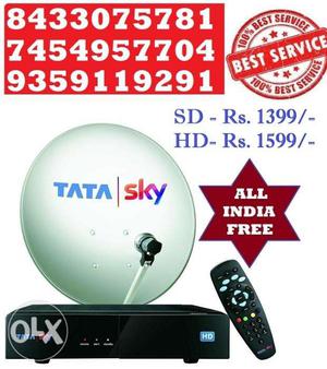 Tata SKY HD BOX - One month Free Dhamaka pack 238 Channels