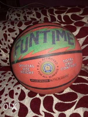 This is a basketball which I have bought 3 months