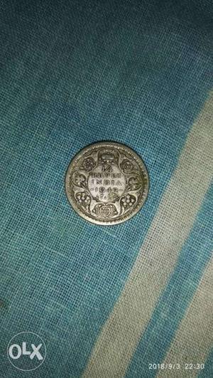 This is a old indian coin. it is very fair. if