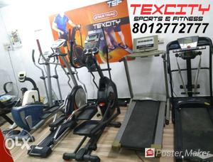 Treadmills and Elliptical trainer for sale, all refurbished