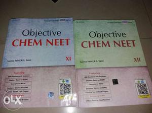 Two Objective CHEM NEET Books