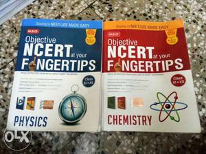 Two Objective NCERT Fingertips Books