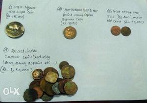 Very old coins for sale