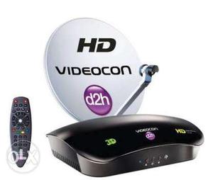 Videocon HD set top box with cable
