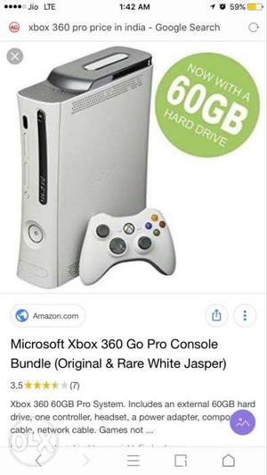Xbox 360 hdd 60 gb with 15 original game cds
