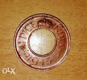 1 Pice Coin - India 
