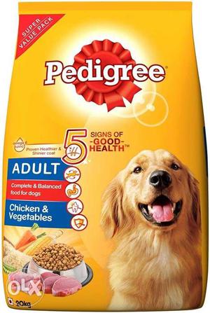 20 KG. Pedigree Pet Food Pack