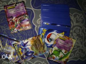 63 Pokemon cards