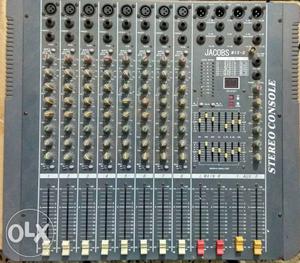 8 channel Audio Mixer with 7 band Equaliser and 16 audio