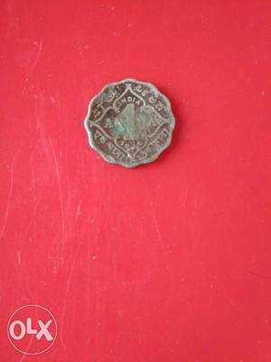  Anna coin India, (George V King Emperor