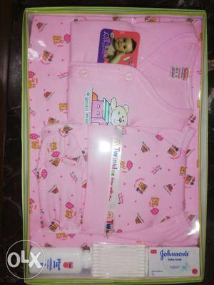 Baby's Pink Layette Gift Pack