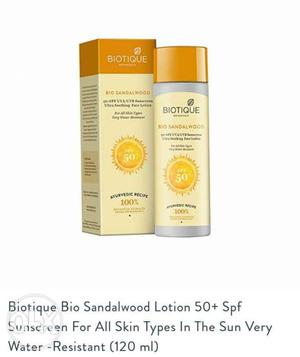 Biotique sunscreen lotion