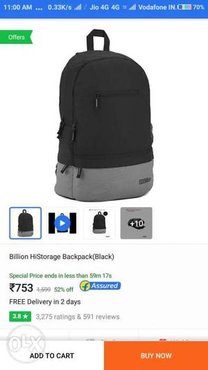 Black And Gray Chicco Carrier Screenshot