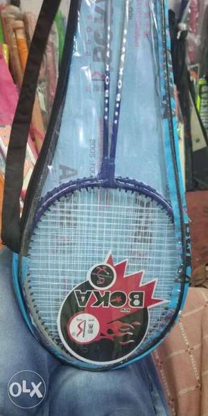 Blue Boka Badminton Racket