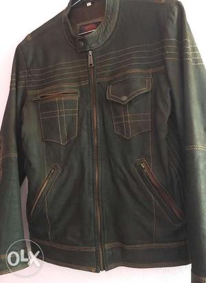 Lether jacket bought from foreign. Urgent sale