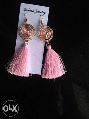 Light Pink new fashion earrings