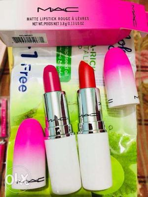 Mac matte lipsticks..
