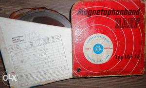 Old Tape Recorder Spool Tape Basf Brand