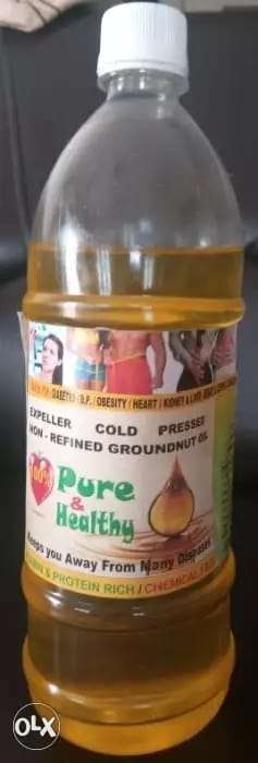 Organic groundnut oil