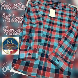 Pure cotton formal shirts direct from factory