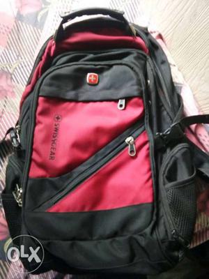 Red And Black Swissgear Backpack