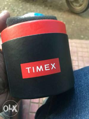 Red And Black Timex Watch Box