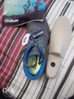 Skechers running shoes Go Run 600 (size 10) - Gray & Blue