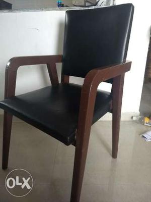 2 good condition wooden chair.