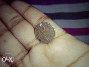A coin of 1 paisa of Pakistan 