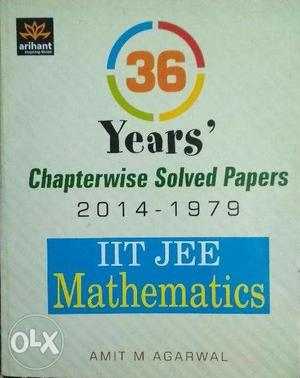 Arihant Chapterwise Solved Papers for IIT JEE