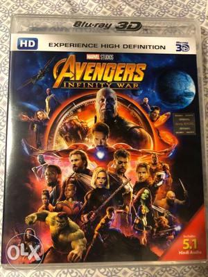 Avengers:Infinity War Blue ray (also has 3D)