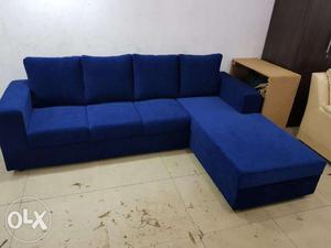 BRAND NEW vibo L shape sofa in blue colour