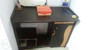Black And Brown Wooden Office desk