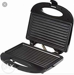 Black And White Electric Grill